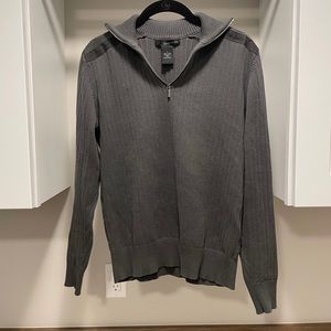 Gray Lightweight Sweater by Calvin Klein